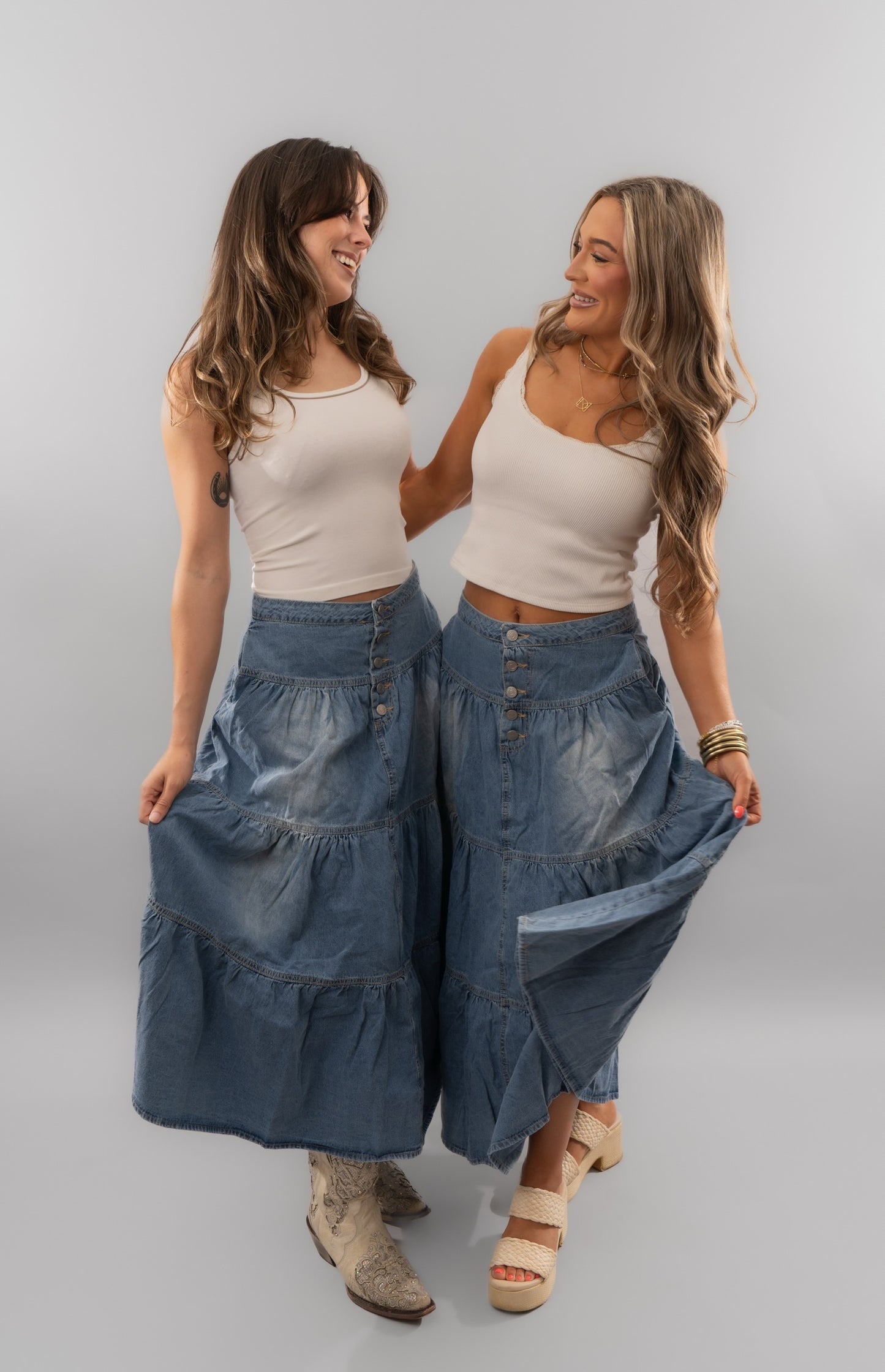 Pretty in Denim Skirt